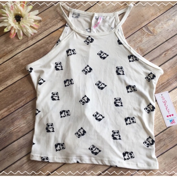 ⭐️NEW | Soft Stretchy Panda Print Tank Top🐼 - Picture 7 of 7
